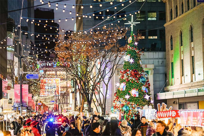 Du lịch Hàn Quốc mùa đông- Địa điểm vui chơi giáng sinh tại Hàn Quốc